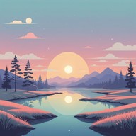 gentle synths swirl in timeless rhythm