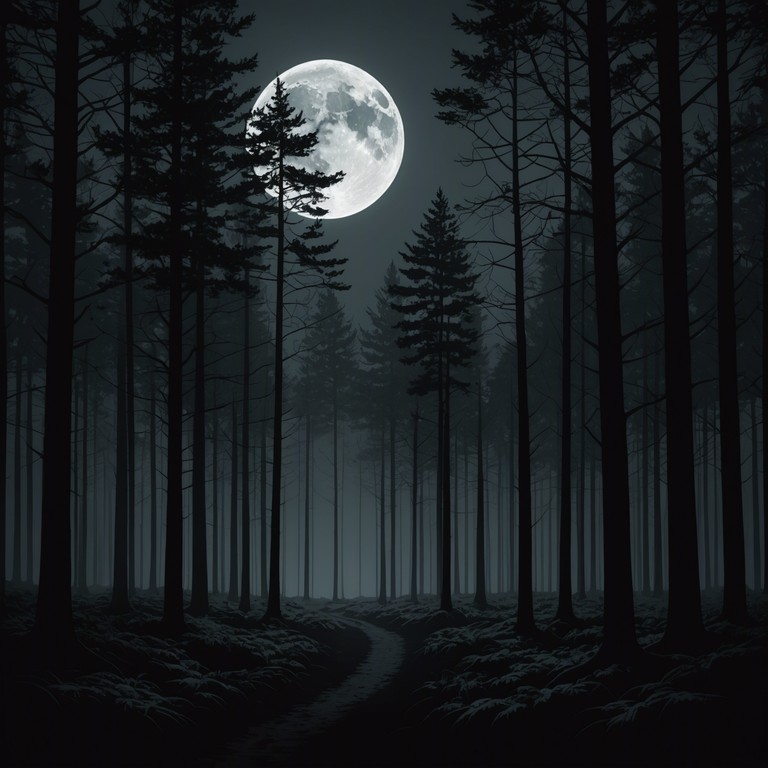 This track epitomizes the chilling essence of suspense through its high energy drum and bass foundation, overlaid with eerie whispers and ethereal backdrops that echo and twist through shadowy realms. The intense beats collide with unexpected lightness, creating an unsettling duality that draws listeners into a haunting, otherworldly experience.