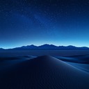 gentle melodies evoking serene desert night's peace.
