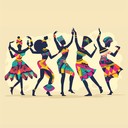 upbeat beats with african rhythmic influences to energize.