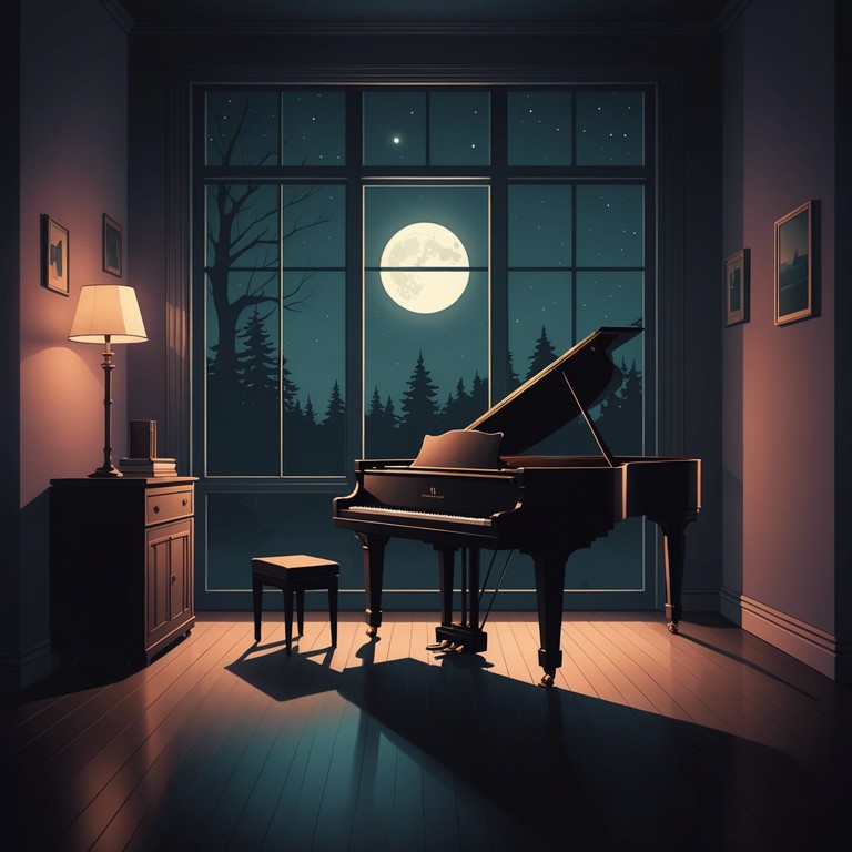 An evocative musical journey into the quieter corners of the mind, with lingering piano notes and a deep, enveloping bass that invites the listener to pause and reflect on past whispers and shadows.