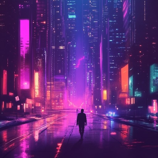 An energetic instrumental house track that combines 80s synthwave melodies with modern house beats, creating a vibrant and nostalgic atmosphere reminiscent of neon lit cityscapes at night.