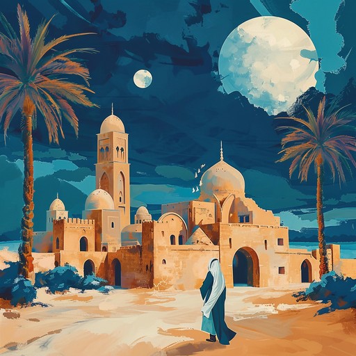 A captivating middle eastern instrumental that transports listeners to a bustling, vibrant bazaar filled with exotic spices, colorful fabrics, and mesmerizing sounds. The mesmerizing melody weaves together traditional instruments, creating an atmospheric tapestry that evokes the mystery and allure of the arabian nights tales.