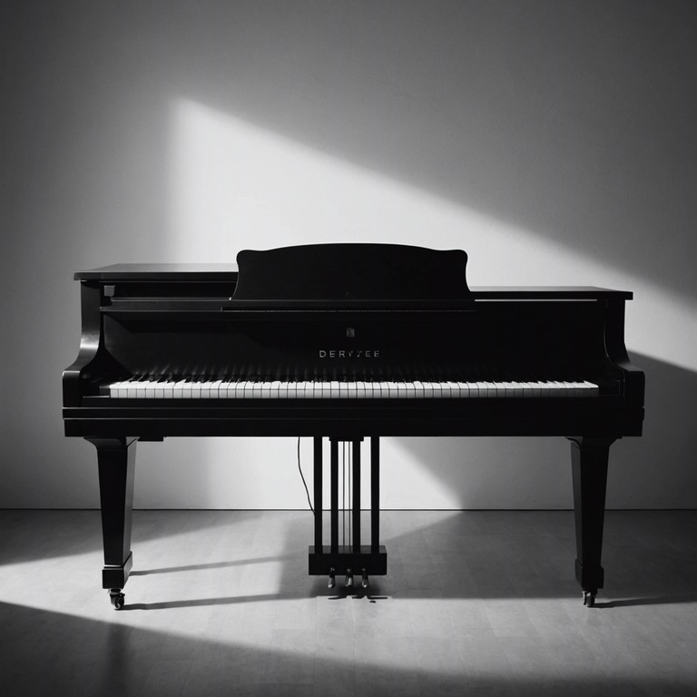 A composition that challenges the listener to grapple with the absence of sound and the subtle disturbances that break it. The prepared piano serves as the medium through which the silence is expressed, manipulated to produce sounds that are as intriguing as they are sparse. This track is a journey through the vast, unsettling expanse of the unknown.