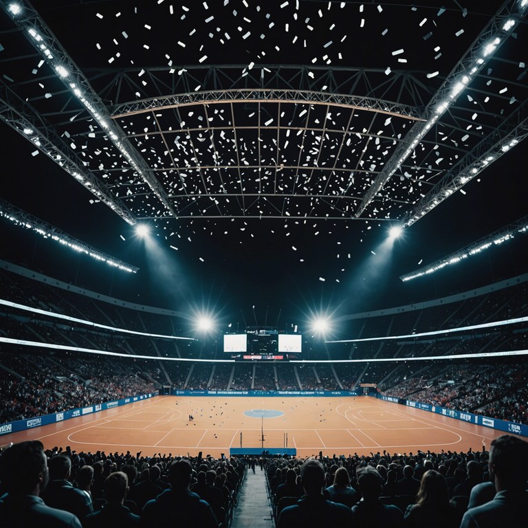 Crafting a soundscape of victory and energy, this track uses sharp synthesizers and potent rhythms that echo the euphoria of a climactic sports win, suitable for highlight reels or moments of triumph.