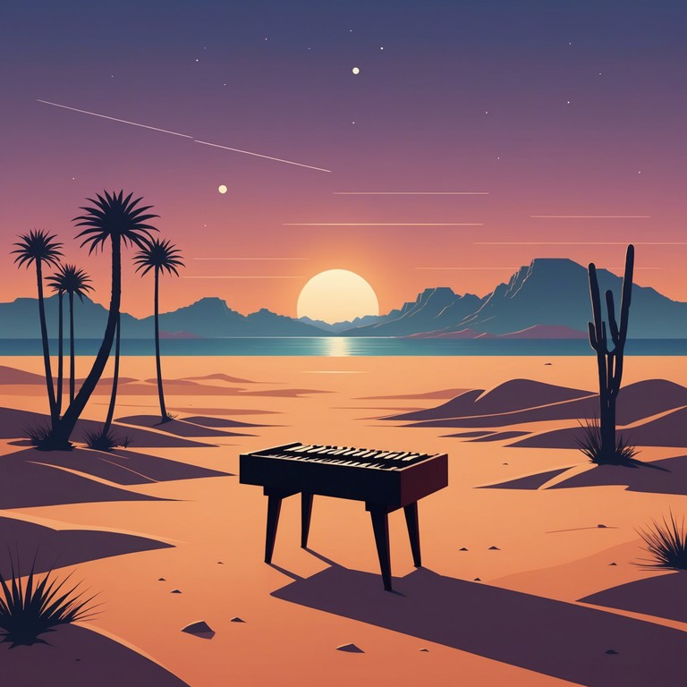 Imagine a soundscape where the warmth of the sahara meets the chill of a breezy ocean evening. This instrumental track merges traditional african rhythms with contemporary chill vibes, creating a soothing yet invigorating experience. The marimba plays a central role, whisking you away with its deep, mellow tones and echoing the vastness of both desert and ocean.