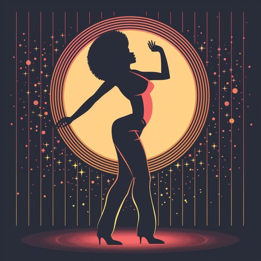 This high-energy instrumental track is sure to get everyone on the dance floor, with its pulsing four-on-the-floor beat, groovy basslines, and shimmering disco strings. Featuring classic disco instrumentation like slap bass, wah-wah guitars, and lively horn stabs, this song conjures up images of a packed 70s nightclub illuminated by a spinning mirror ball. It's an upbeat, feel-good jam that will have you strutting your stuff in no time!