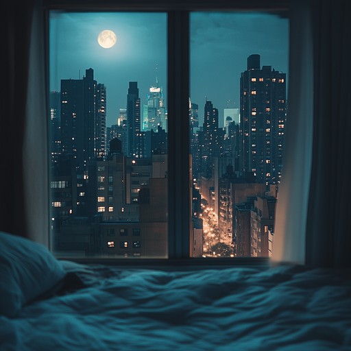 This urban bedroom pop song captures the essence of city nights with its soothing melodies and laid back vibes. Featuring smooth electronic beats and gentle vocals, the track invites listeners into a serene nighttime ambience perfect for introspective moments or late night unwinding. The composition seamlessly merges modern pop sensibilities with the intimate, cozy feel characteristic of bedroom pop, creating a unique soundscape that feels both fresh and familiar.