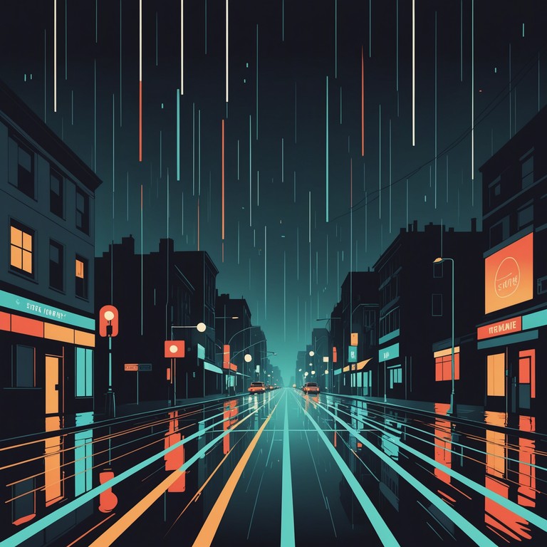 Imagine a city at night, streets bathed in neon lights, as a high speed chase unfolds, driven by this intense drum and bass track, combining fast paced rhythms with deep, menacing bass tones.