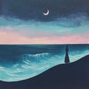 an ethereal chillwave instrumental evoking dreams under moonlit skies.