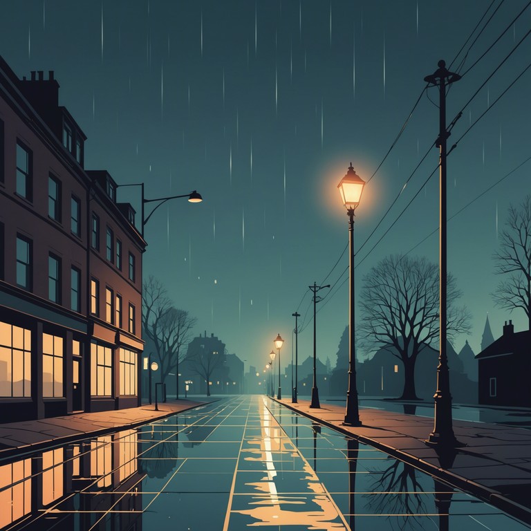 Imagine cruising through the city's blurry, neon lit streets at night in the '70s. The ambient sounds of urban nightlife merge with a smooth electric bass, creating a mix of nostalgia and sophistication. This track captures the essence of cool, laid back evenings when the world slows down, and the mood is introspective yet subtly alive.