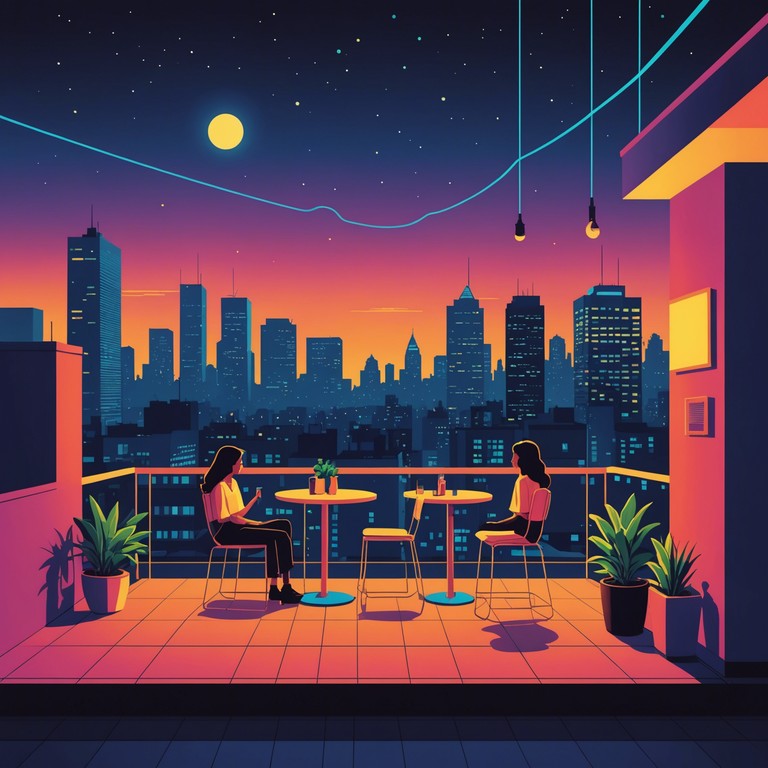 This track captures the essence of a vibrant dance floor scene, blending catchy, funk infused grooves with modern pop sensibilities for a sound that's both nostalgic and fresh. The song is a perfect backdrop for night time city adventures, full of rhythmic bass lines and shimmering synths that invite listeners to move without reservation.