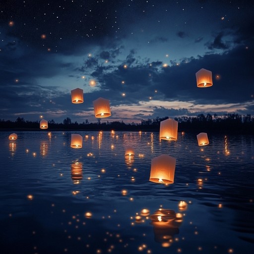 An instrumental piece that fuses the soothing sounds of the traditional japanese koto with ambient electronic textures and chill beats. The track creates a serene and unusual sonic landscape, inviting the listener to a meditative journey under floating lanterns. The gentle plucking of strings blends seamlessly with modern production, resulting in a unique and captivating chillout experience.