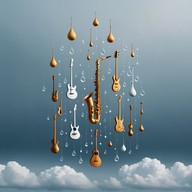 transforming rain sounds into a musical journey