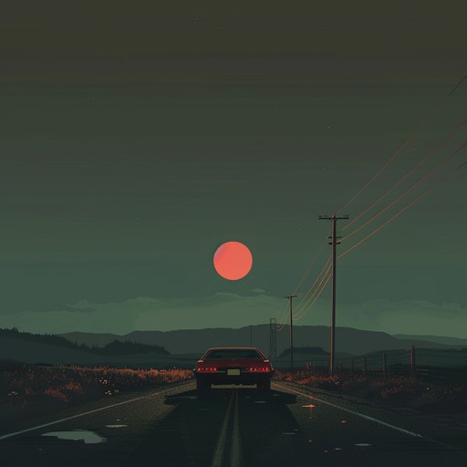 An instrumental track that encapsulates the feeling of a tranquil night drive under a starlit sky, with smooth transitions and a comforting melody that suggests a journey of self-reflection and calmness