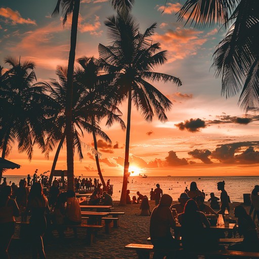 This track combines lively percussion, uplifting melodies, and infectious rhythms to transport listeners to a vibrant tropical island. Featuring colorful marimbas, energetic steel drums, and joyful handclaps, the music exudes a carefree, celebratory atmosphere. Perfect for beach parties, summer festivals, or creating that feel good vacation vibe anywhere.