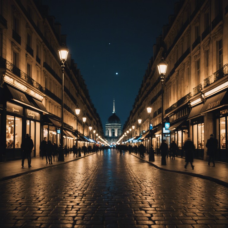 An exploration into how modern electronic elements can blend seamlessly into the classic cabaret soundscape, this track serves as a homage to the artful nightlife of montmartre, encapsulating the spirit of both old and new paris.