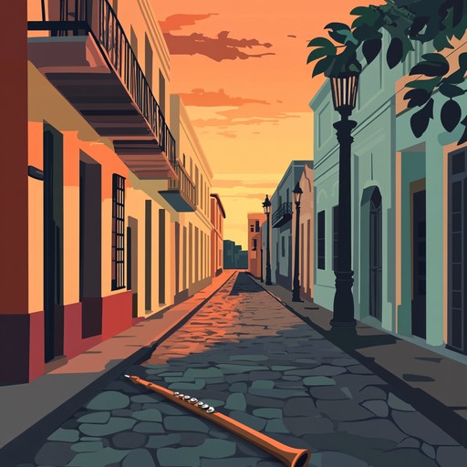 An instrumental piece blending gentle mambo rhythms with soothing melodies, creating a tranquil ambience reminiscent of a peaceful evening in havana. The song features traditional cuban percussion and melodic lines, evoking images of quiet streets and soft ocean breezes under a starlit sky.