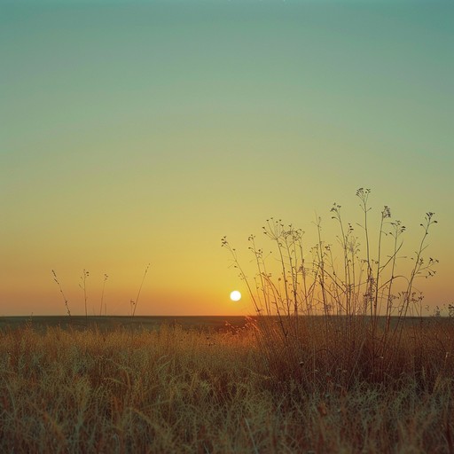 Imagine the vast, open prairies at sunset, the sky ablaze with colors and the gentle call of the wild as the day ends. This instrumental embraces the essence of peace and the simplicity of rural life with a bluegrass twist.