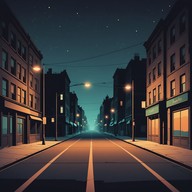 explore the mysterious nighttime city vibes