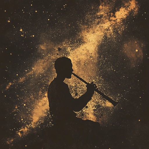 Evoking a journey through the dark, whispering sands of the desert at night, this piece uses the solitary sound of a flute to paint a soundscape of mysterious serenity and profound depth. Ideal for evoking themes of solitude and mystery in film or meditation.