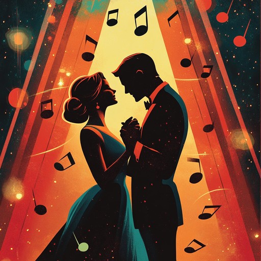 An upbeat instrumental piece that combines the theatrical elements of cabaret with groovy, danceable rhythms. The prominent piano melodies are complemented by lively brass sections, invoking a sense of nostalgia for classic nightclubs. The music is playful and whimsical, perfect for setting a lively atmosphere.