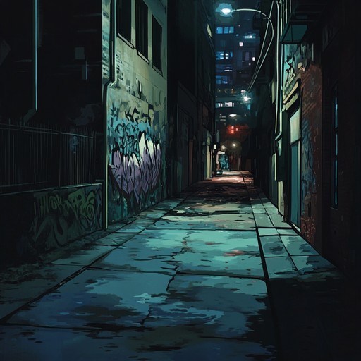 An instrumental track fusing edgy uk jack swing rhythms with dark urban beats, creating a moody atmosphere that reflects the pulse of nocturnal city life.