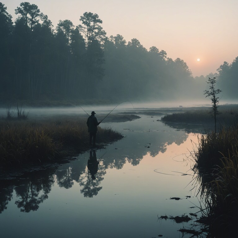 A fusion where the gritty textures of delta blues collide with contemporary instrumental rap rhythms, reflecting stories of struggle, resilience, and the haunting beauty of the mississippi swamplands. The song uses traditional blues harmonica infused with electronic rap beats to create a sound that feels both old and new, echoing the past while resonating with the present.