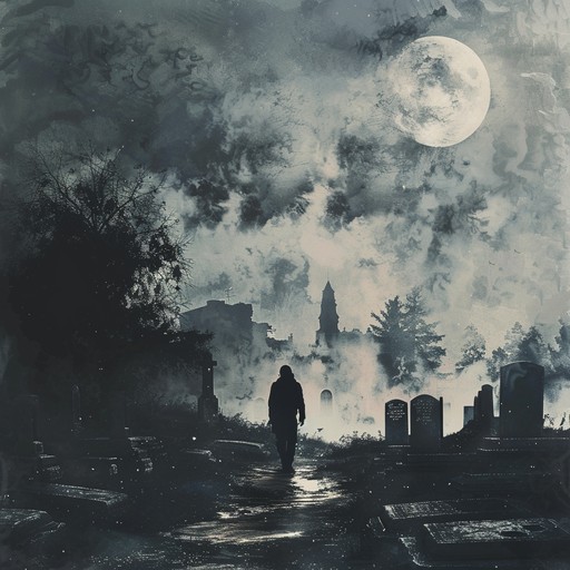 Explore a shadowy forest under the eerie light of the moon; the soulful cello mourns over haunting ambient textures, creating a dark, bittersweet atmosphere of sorrowful memories and ghostly beauty.