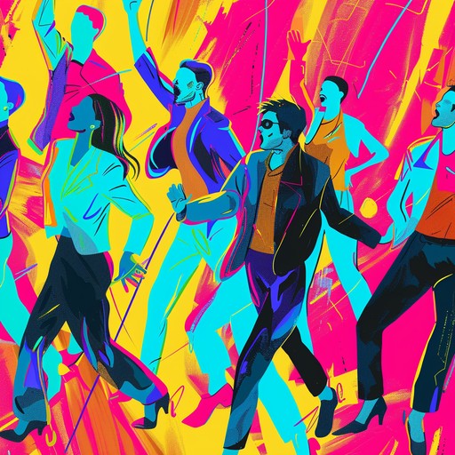 Punchy drum beats and funky bass lines converge with bright keyboard riffs, crafting an upbeat and lively instrumental track perfect for dancing and celebrating.