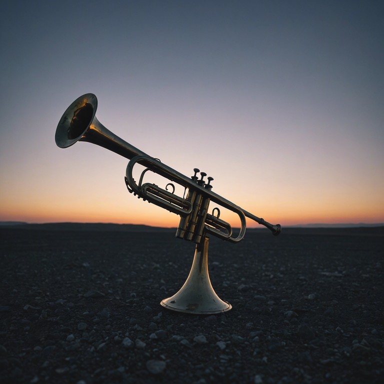 Expanding on the evocative power of a single trumpet, this rendition amplifies the emotional texture, intertwining melancholy with strokes of hope and resilience, set against the backdrop of a distant battlefield.