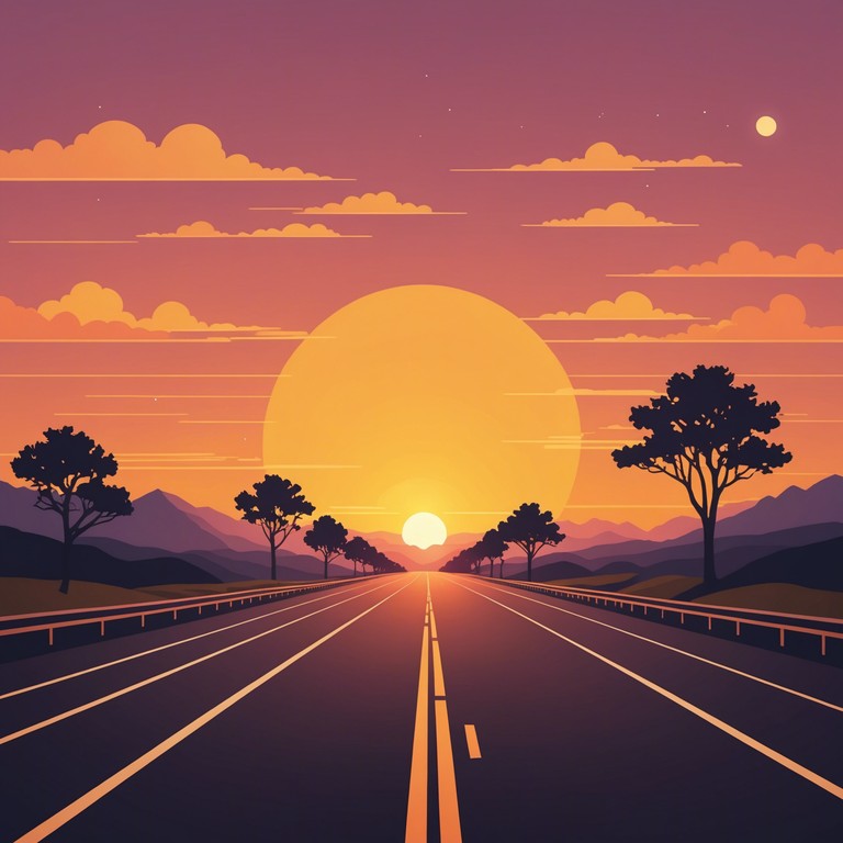 Imagine cruising down a scenic highway as the sun sets, with the warm, soulful sounds of the 70s playing, creating a perfect backdrop for those reflective and serene drives. This track encapsulates that peaceful yet energetic mood, making it an ideal companion for both long journeys and intimate gatherings.