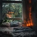 relaxing rain sounds with calm and mellow lofi