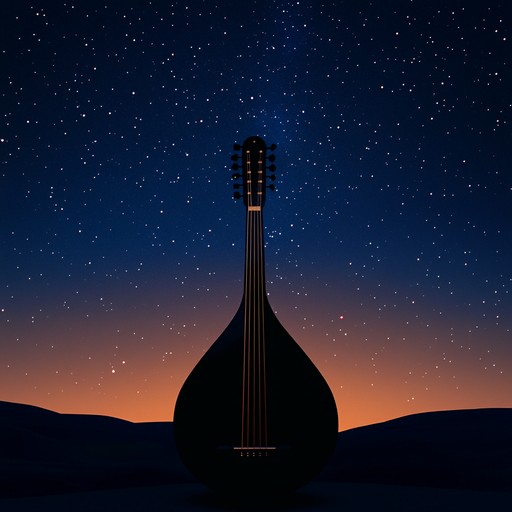 An instrumental piece blending modern trap beats with the haunting melodies of the oud, transporting listeners to a mysterious desert night.