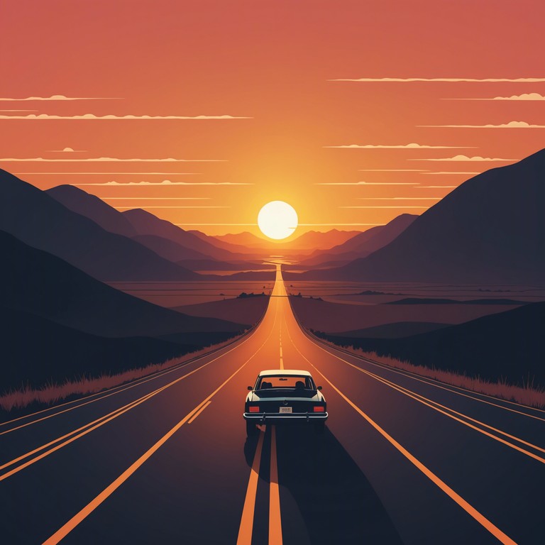 A track where classic americana meets the deep emotional swell of soul music, featuring earthy guitar melodies that evoke a sunset drive down a long, winding road. The fusion of gritty americana with the smooth, expressive elements of soul captures a journey of introspection and heartfelt storytelling.