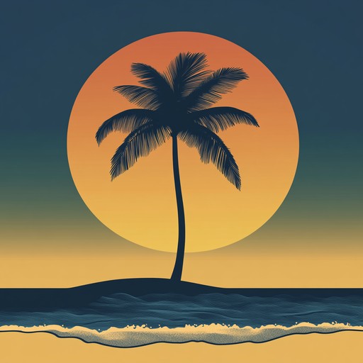 An instrumental piece featuring gentle steel drums and soft guitar strums, capturing the essence of longing for tropical nights under starry skies. The music weaves a tapestry of ocean breezes, swaying palms, and the distant call of the sea, evoking feelings of nostalgia and yearning for a paradise far away.