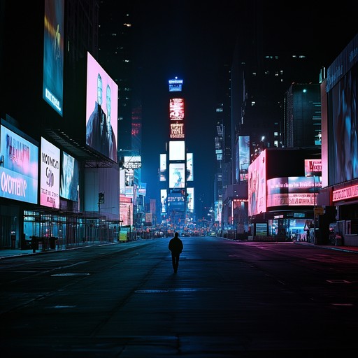 A captivating instrumental synthpop composition that intertwines soulful melodies with lush synthesizers, evoking feelings of nostalgia and longing in an urban nightscape