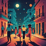 deep drums in the shadowed cuban alleys