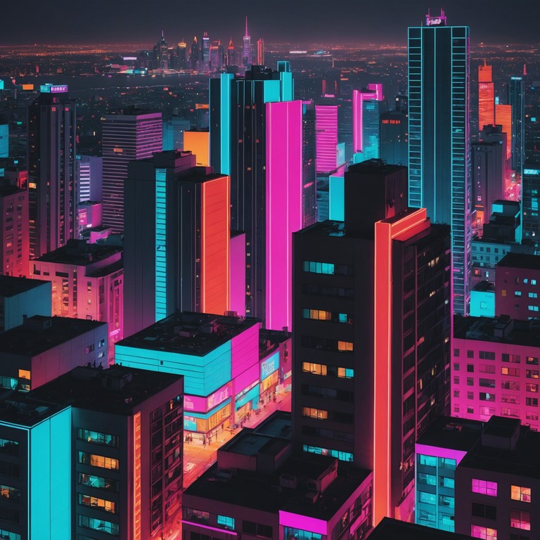 A bold, futuristic k pop track infusing elements of traditional korean instruments with contemporary electronic soundscapes. Features a blend of pulsating rhythms and vibrant textures, designed to evoke an energetic nightlife in a neon lit metropolis.