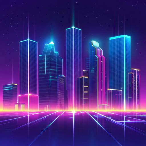 An instrumental techno track featuring pounding basslines, electrifying synths, and relentless rhythms that create a futuristic and immersive soundscape, evoking the energy of a neon lit metropolis at night.