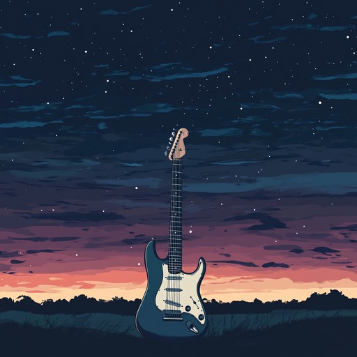 This instrumental piece marries the soulful essence of blues rock with ethereal soundscapes. The electric guitar soars through ambient textures, creating an otherworldly atmosphere while maintaining bluesy undertones. It beautifully balances mesmerizing melodies with expressive riffs, evoking a sense of longing and mystical beauty. Perfect for nighttime contemplation or introspective moments.