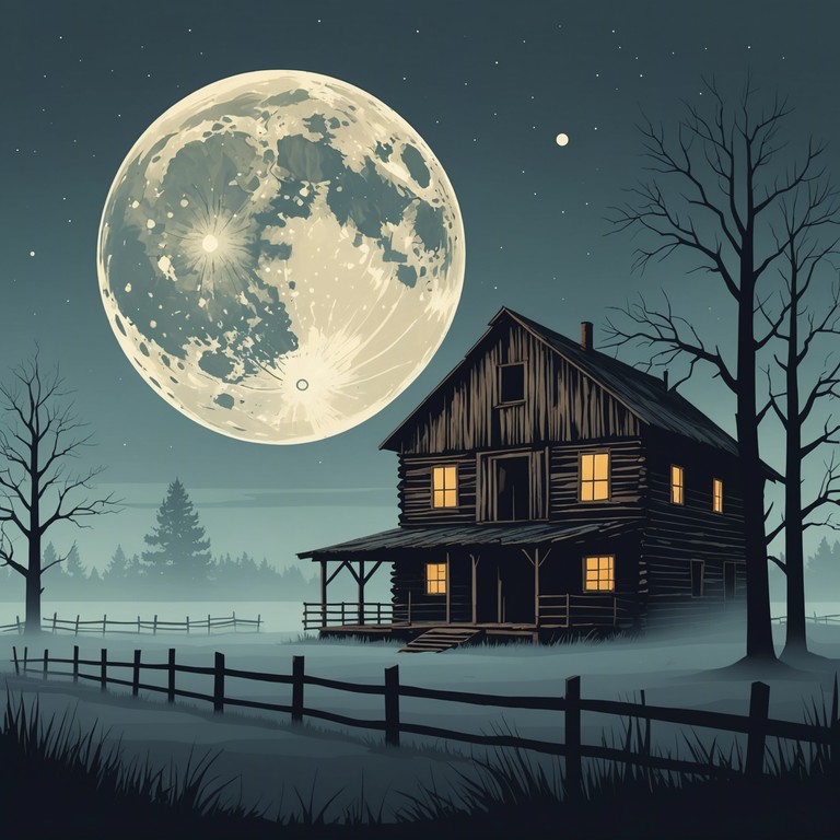 In this track, haunting melodies intertwine with the american rustic landscapes, evoking images of abandoned farms under moonlight. Delicate yet foreboding, the composition invites listeners into a world where past and presence unsettlingly meet.