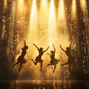 energetic rhythms inspiring joyous dance performance on broadway stage