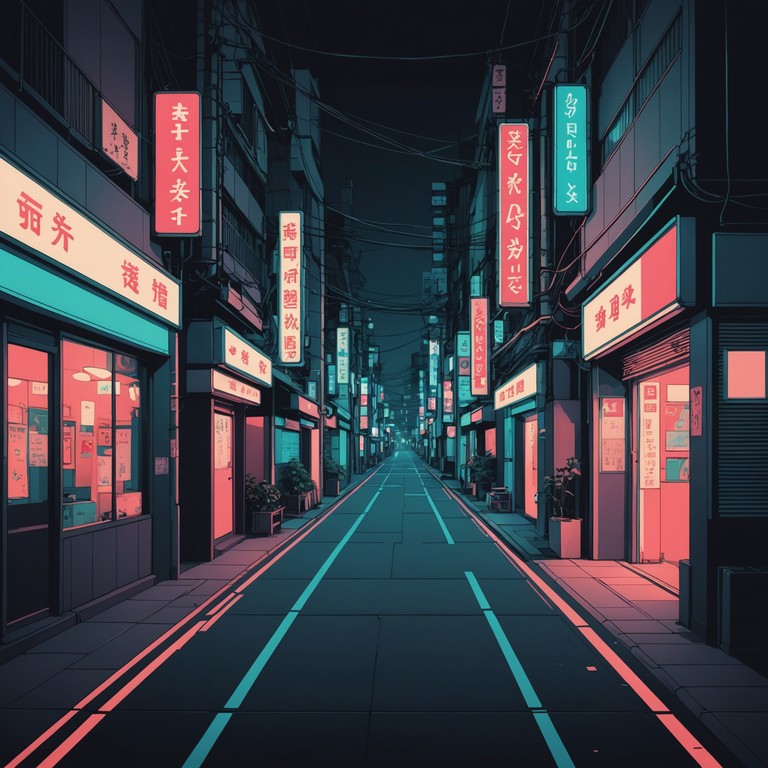 An evocative musical piece where the electric piano's soft tunes meld with the distant hum of tokyo at twilight, crafting a song of reflection and soft yearning in the heart of the city.