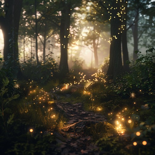 An energetic orchestral piece that captures the whimsical dance of woodland spirits. With lively string sections and uplifting brass harmonies, the composition paints a vivid picture of a sun drenched forest filled with joy and magic.