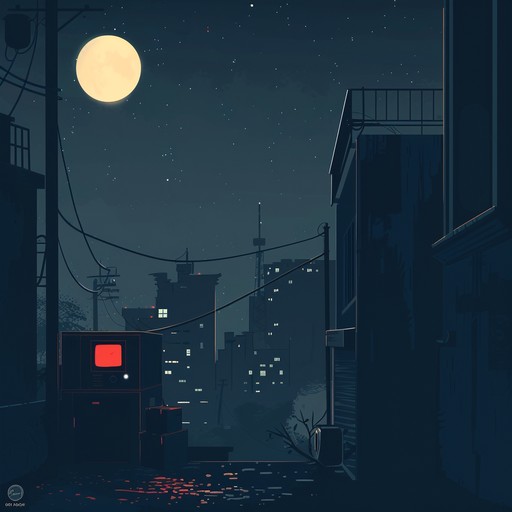 A pulsing beat echoes through the city night, as a lone rapper spits verses over a hard-hitting instrumental. The bass thumps with a relentless energy, while eerie synths paint a picture of neon-lit alleys and dark corners. This track captures the raw, unapologetic spirit of the streets, where hustlers and dreamers collide in a never-ending quest for success