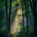 gentle sounds evoking magical forest, perfect for relaxation