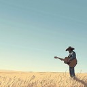 heartfelt western guitar song evoking nostalgic prairie scenes