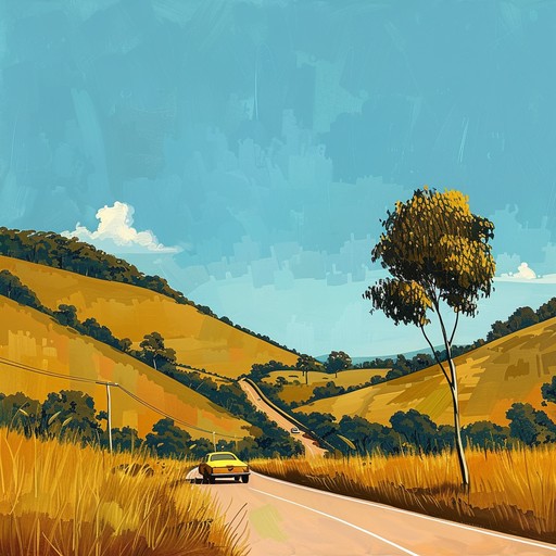 Feel the sunlight and the gentle breeze as you embark on a carefree drive through the brazilian countryside. This upbeat sertanejo guitar melody captures the essence of joy and simplicity, making it perfect for a delightful summer day on the road.