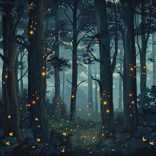 A tender, forest themed composition with soft, flowing melodies designed to captivate children's imaginations and encourage introspective thinking. The music gently guides listeners through a magical, serene woodland setting.